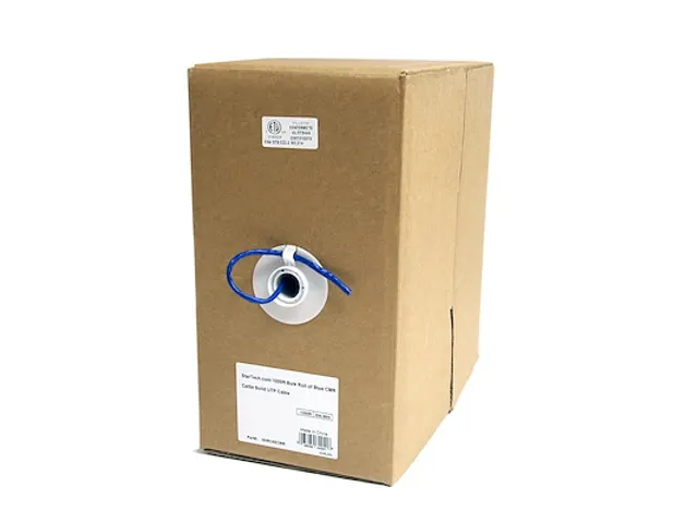 Bulkrol Netwerkkabel 304.8 Meter Cat 5e Ethernet kabel Blauw