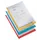 L-map Leitz premium A4 0.15mm PP gekleurde rand transparant