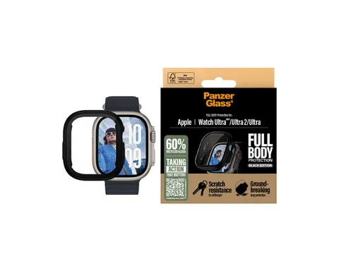 PanzerGlass Case Full Body Black Apple Watch Ultra 3 | Ultra 2 | Ul