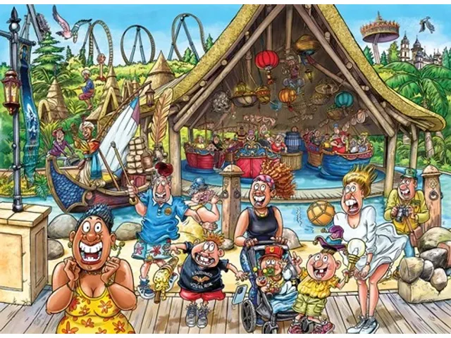 Wasgij Original Puzzel Efteling Wereld van Sinbad 1000 stukjes