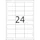 Rillprint Etiket 66x33.8mm 24 op een vel 1000 Vel