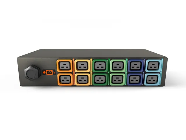 Vertiv Geist GI30030L, Avec contrôle en ligne, 2U, Triphasé, horizon