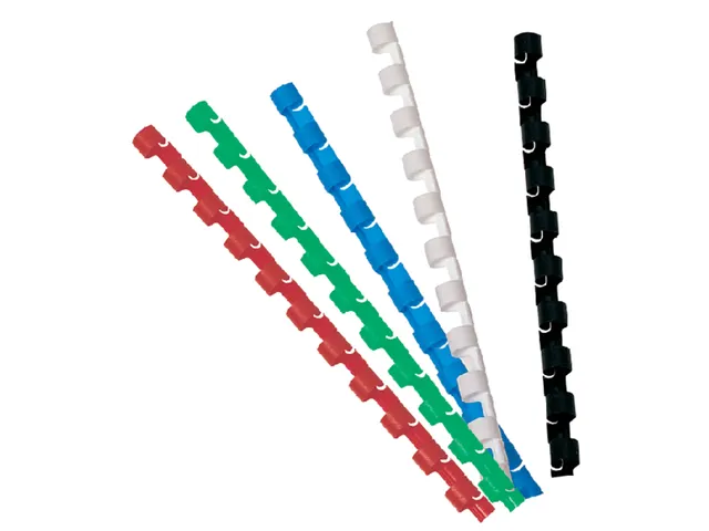 Bindrug GBC 12mm 21-rings A4 blauw 100stuks