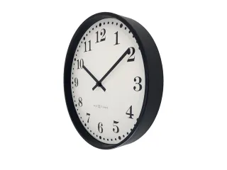 Wandklok NeXtime Dickens 30 cm wit - 4