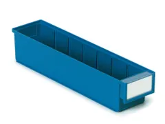 stellingbak,HxBxD 82x92x400mm,PP,blauw