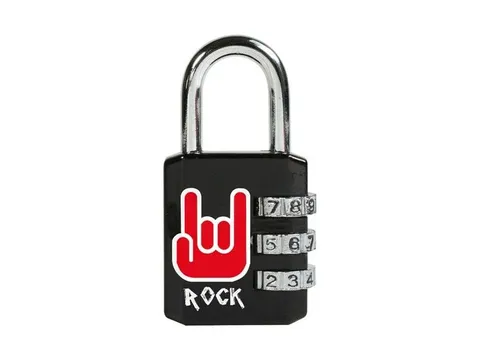 Hangslot Masterlock 3-cijfer combinatie 30mm Rock patroon
