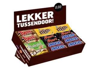 Snoep verzameldoos Mars Snickers Twix M&M Balisto Dove - 1