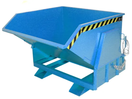 Kiepbak 1070x1650x1430mm 1.2m³ 279kg 2500kg Ral5012