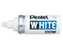 Viltstift Pentel 100W rond 4mm wit