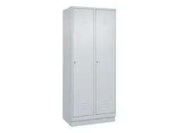 locker,HxBxD 1950x800x500mm,2vak,vak B 400mm,cil.-slot,sokkel