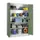 Ruime Vouwdeurkast 1950x1200x600mm 4legborden Ral7035 Front Ral6011