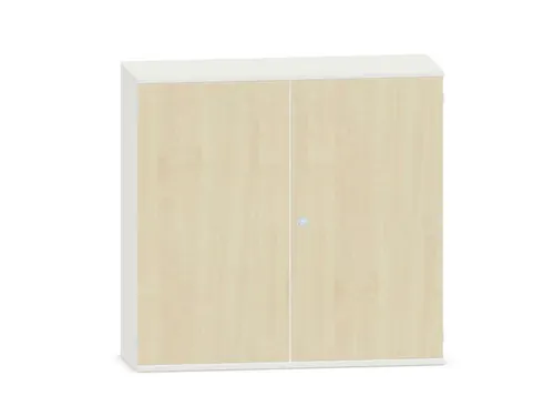 kantoorkast,HxBxD 1150x1200x430mm,decor romp wit,decor front esdoorn