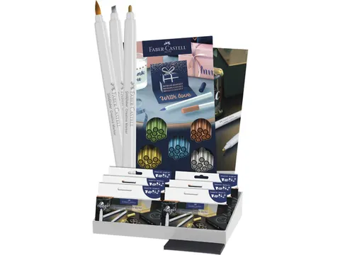 Marker creatief Faber-Castell Goldfaber display a 50 stuks assorti (1.