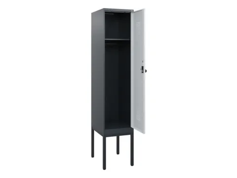 schoollocker,HxBxD 1950x400x500mm,1vak,vak B 400mm,draaigrendel