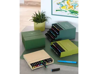 Tekenstift Faber-Castell Pitt Artist Pen Brush 60dlg studiobox - 4