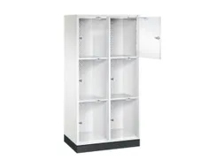 grootvolume-lockersysteem,HxBxD 1750x820x500mm,2x3vakken,cil.-slot