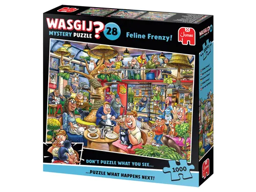 Wasgij Mystery 28 Kat-en-muisspel Puzzel 1000 stukjes