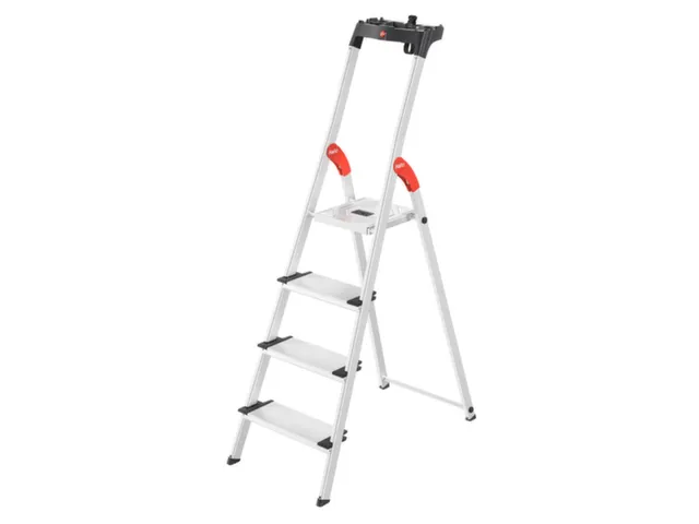 veiligheidsladder,eenzijdig,4 XXL treden,Stand H 0,84m,balk L 1,62m