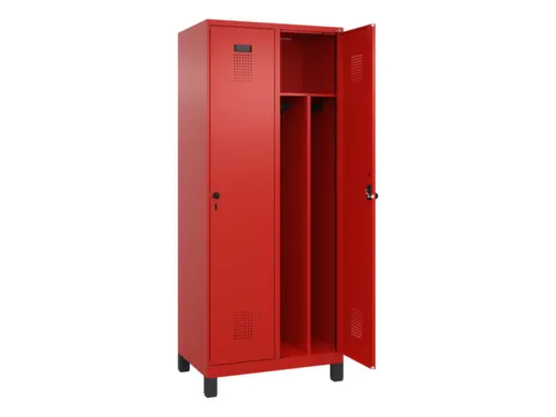 locker voor scheiding van kleding,HxBxD 1950x800x500mm,2vak