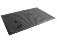 ESD-werkplekmat ESD HxLxB 15x1200x900mm moeilijk ontvlambaar PU genopt