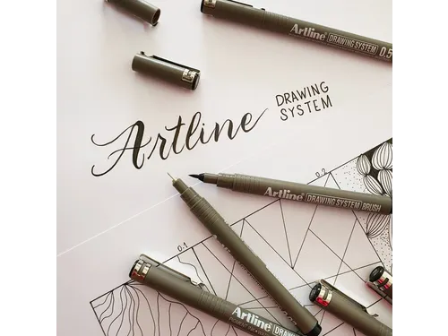 Fineliner Artline technisch 0.5mm assorti