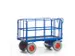chariot à timon,force 1000kg,plateau Lxl 1530x730mm