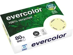 Gerecycleerd Kopierpapier Evercolor 80 Gram A4 Geel