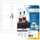 HERMA 8882 Inkjet Flesetiketten A4 90x120mm Glossy 40 stuks