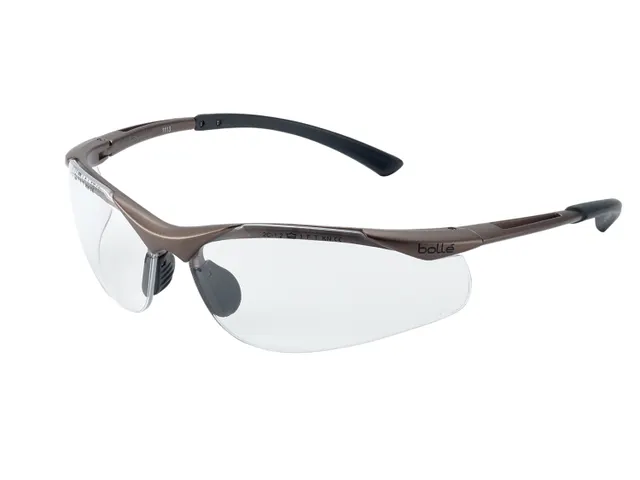 Beschermbril Contour Anti-kras Anti-fog Zwart Polycarbonaat