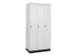 locker voor scheiding van kleding,HxBxD 1950x900x500mm,3vak