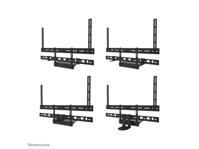 Neomounts AV60-500BL Videobar en laptophouder kit 43-110 inch - max 8