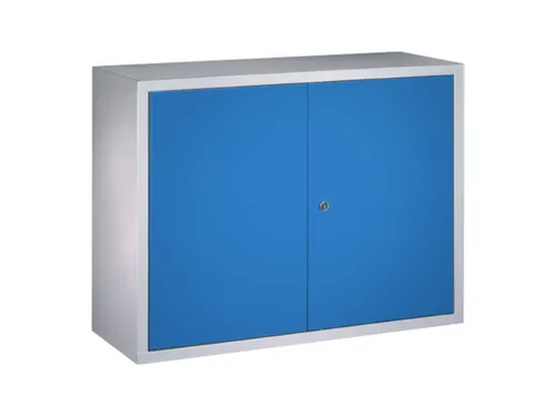 Hangkast 600x800x300mm 1 Verstelbaar Legbord Ral 7035 Front Ral 5012