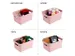 Sigma Home opbergbox 2,5L roze - 17,7x12,8x9,3cm