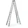 multifunctionele telescoopladder,4x6,sporten,balk L 6,4m,natuur