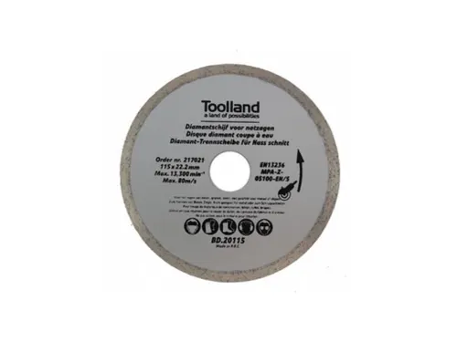 Diamantschijf - 180mm x 25.4mm