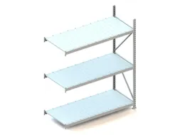 Breedvakstelling Aanbouwveld Hxbxd 2200x1851x800mm 3 Stalen Legborden