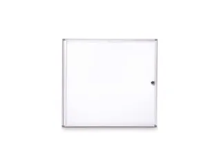 Binnenvitrine wand MAULextraslim whiteboard 6xA4 met slot - 10