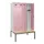 locker met bank,voor scheiding van kleding,HxBxD 2120x1200x815mm,4vak