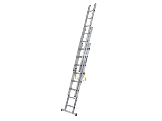 multifunctionele telescoopladder,3x8,sporten,balk L 2,42-5,25m - 1
