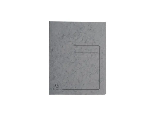 Snelhechtmap glanska rton 355g A4 grijs