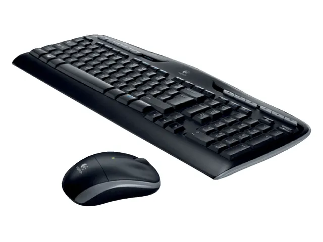 Toetsenbord Logitech MK330 Qwerty + muis zwart