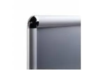 Kliklijst A0 Ronde Hoeken 25mm Zilver - 4