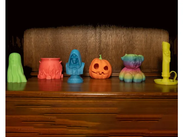 Polymaker 3D filament Panchroma PLA Luminous 1,75mm Oranje 1kg