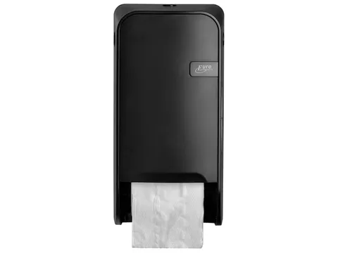 Toiletroldispenser Quartzline Duo doprol Zwart