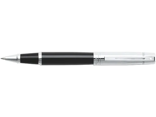 Balpen SHEAFFER 300 E9314 Black barrel chrome cap chrome plated