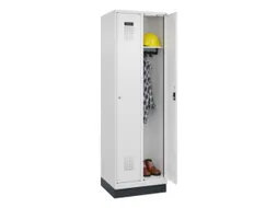 locker,HxBxD 1950x600x500mm,2vak,vak B 300mm,cil.-slot,sokkel