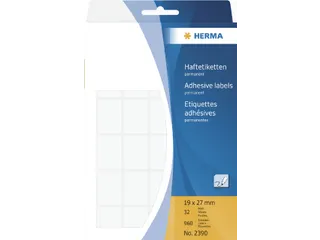 HERMA 2390 Universele etiketten 19x27mm Wit 960 stuks - 2