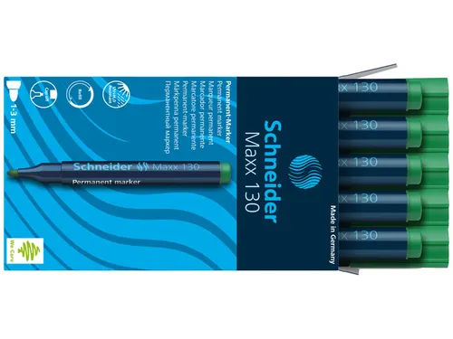 Marker Schneider Maxx 130 permanent ronde punt groen