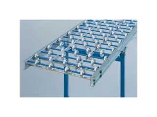 Doorgang Stalen Wieltjesbaan Baan Bxl 0.3x1m Asafstand 75mm Scharnier - 1