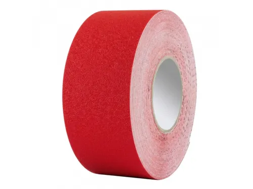 tape,vinyl,rood,band LxB 25mx75mm,met antislip-eigenschappen
